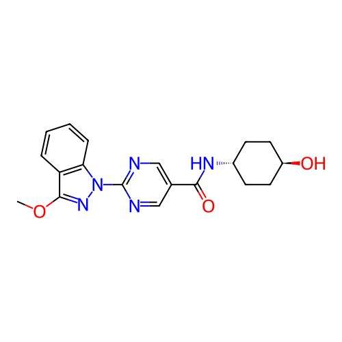 Chemical structure of BindingDB Monomer ID 750586