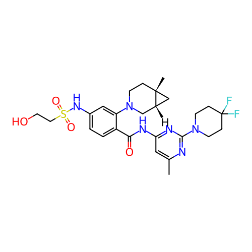 Chemical structure of BindingDB Monomer ID 752922