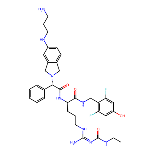 Chemical structure of BindingDB Monomer ID 755340