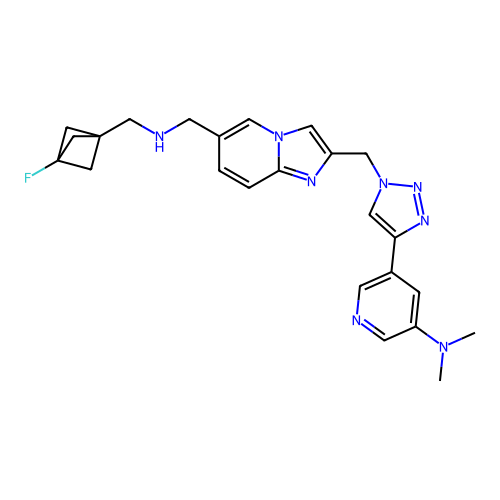 Chemical structure of BindingDB Monomer ID 756190