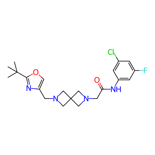 Chemical structure of BindingDB Monomer ID 756443