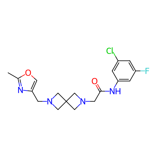 Chemical structure of BindingDB Monomer ID 756456