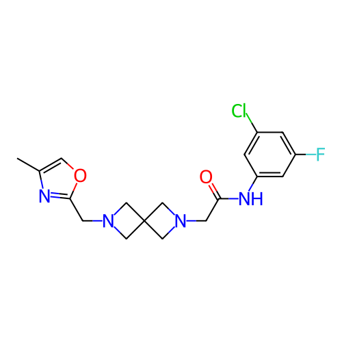 Chemical structure of BindingDB Monomer ID 756464