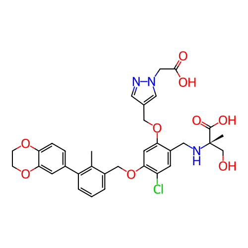 Chemical structure of BindingDB Monomer ID 758321
