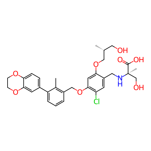 Chemical structure of BindingDB Monomer ID 758337