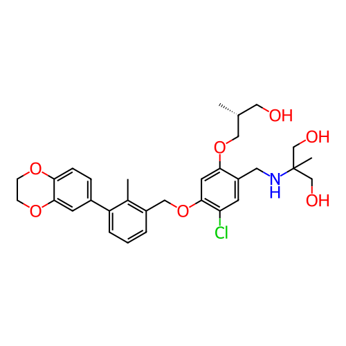 Chemical structure of BindingDB Monomer ID 758338