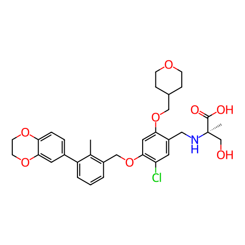 Chemical structure of BindingDB Monomer ID 758350