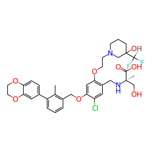 Chemical structure of BindingDB Monomer ID 758362