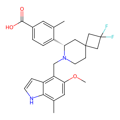 Chemical structure of BindingDB Monomer ID 761323