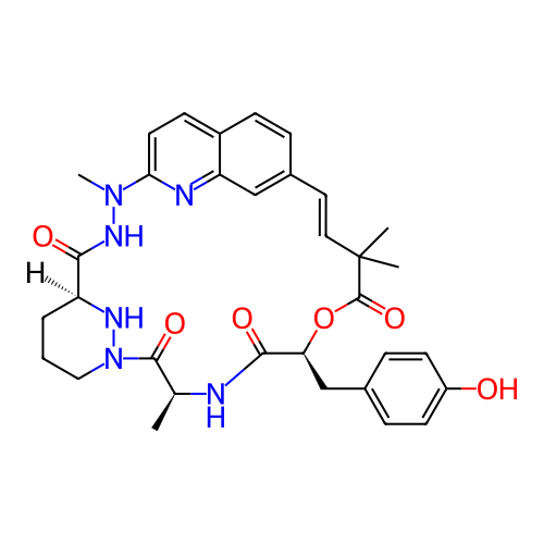 Chemical structure of BindingDB Monomer ID 761597