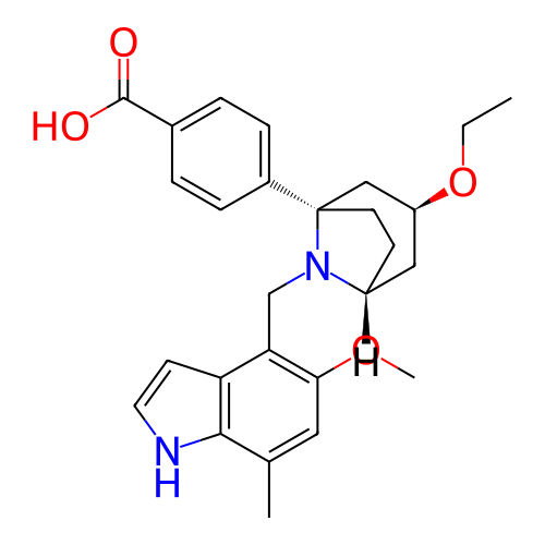 Chemical structure of BindingDB Monomer ID 762891
