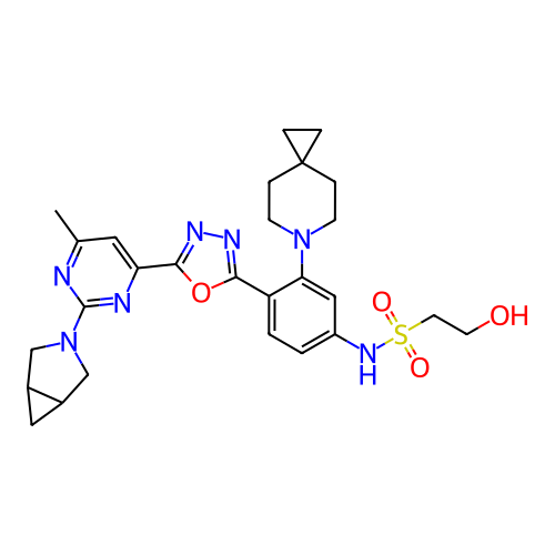 Chemical structure of BindingDB Monomer ID 762894