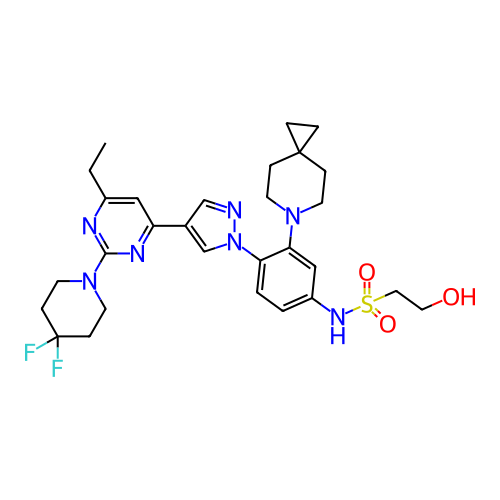 Chemical structure of BindingDB Monomer ID 762897