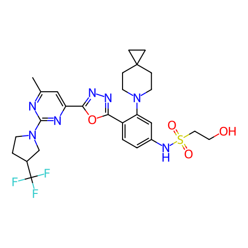 Chemical structure of BindingDB Monomer ID 762898