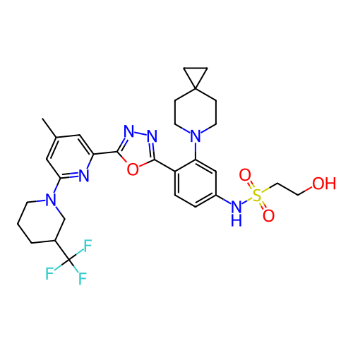Chemical structure of BindingDB Monomer ID 762904