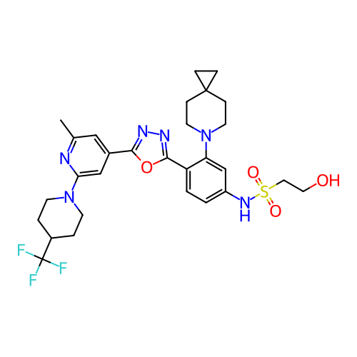 Chemical structure of BindingDB Monomer ID 762906