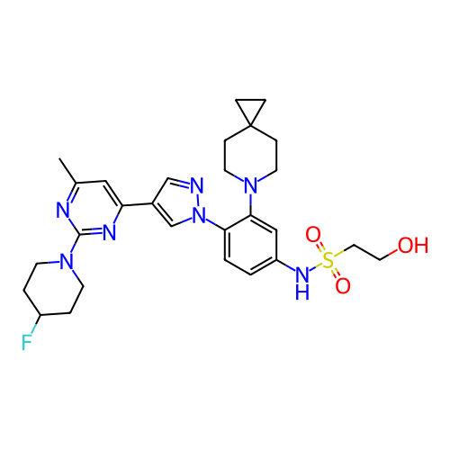 Chemical structure of BindingDB Monomer ID 762914