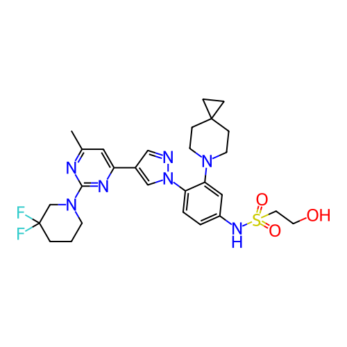Chemical structure of BindingDB Monomer ID 762918