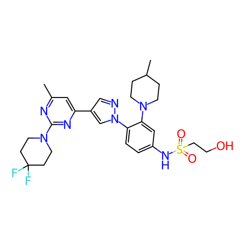 Chemical structure of BindingDB Monomer ID 762921
