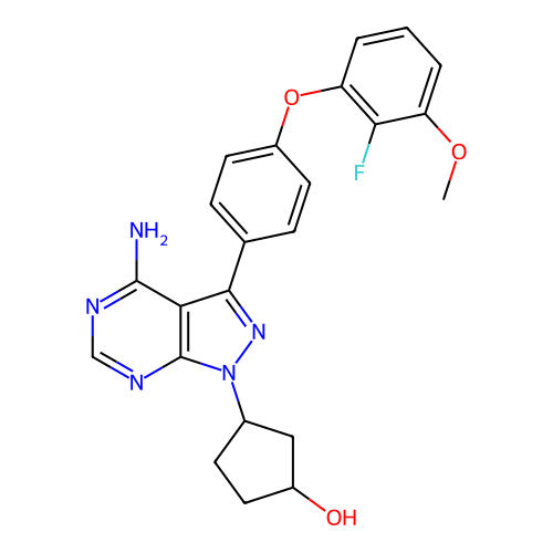 Chemical structure of BindingDB Monomer ID 764312