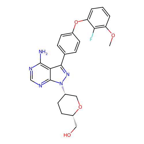 Chemical structure of BindingDB Monomer ID 764320