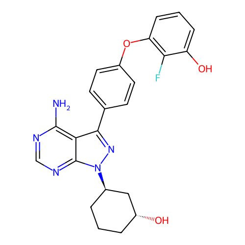 Chemical structure of BindingDB Monomer ID 764322