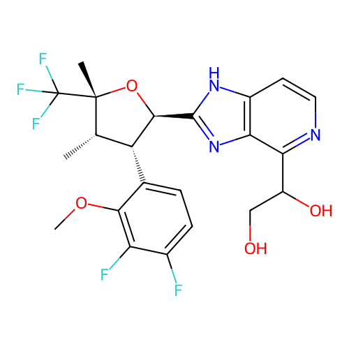 Chemical structure of BindingDB Monomer ID 764444