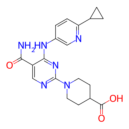 Chemical structure of BindingDB Monomer ID 764496
