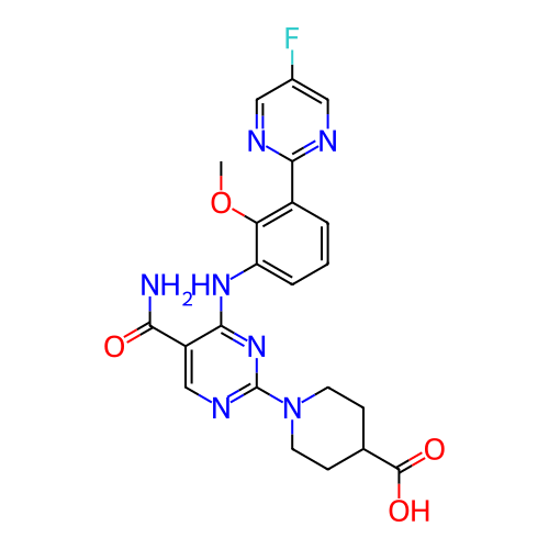 Chemical structure of BindingDB Monomer ID 764505