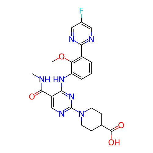 Chemical structure of BindingDB Monomer ID 764557