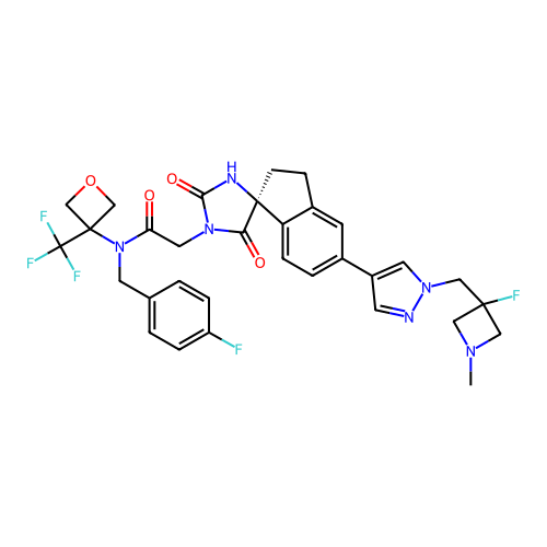 Chemical structure of BindingDB Monomer ID 764565