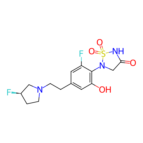 Chemical structure of BindingDB Monomer ID 764762