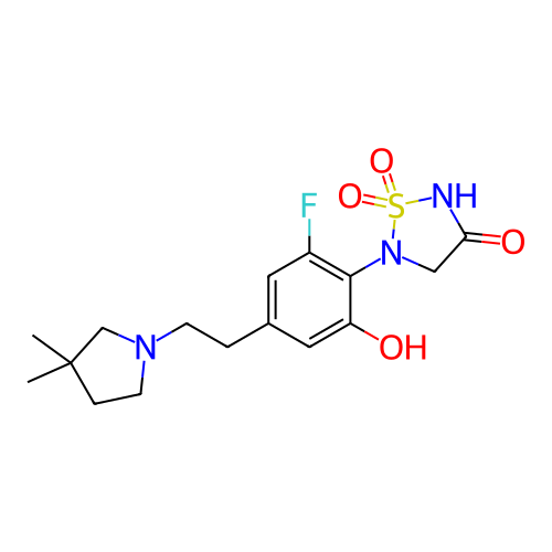 Chemical structure of BindingDB Monomer ID 764775