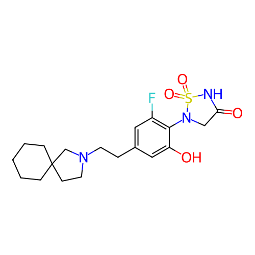 Chemical structure of BindingDB Monomer ID 764782