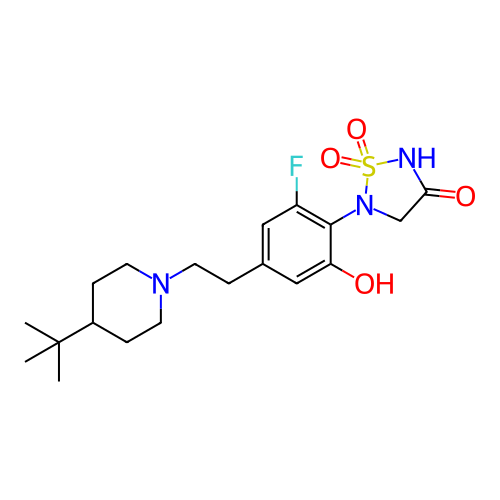 Chemical structure of BindingDB Monomer ID 764784