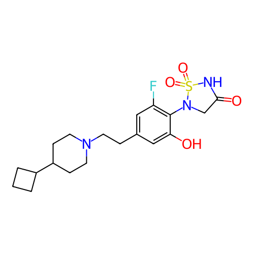 Chemical structure of BindingDB Monomer ID 764787