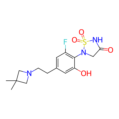 Chemical structure of BindingDB Monomer ID 764793