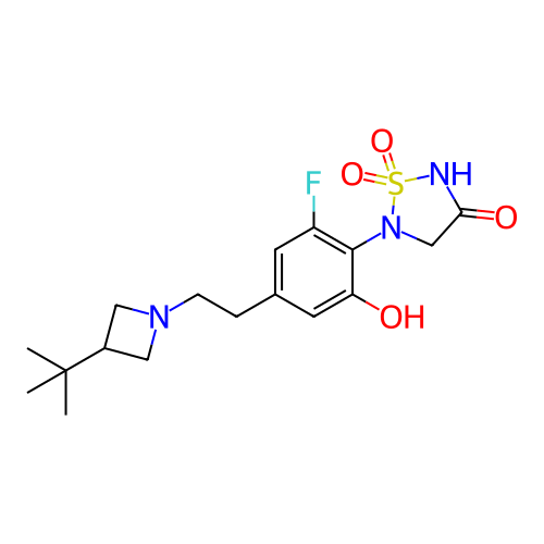 Chemical structure of BindingDB Monomer ID 764795