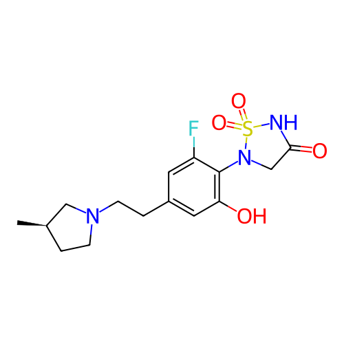Chemical structure of BindingDB Monomer ID 764804