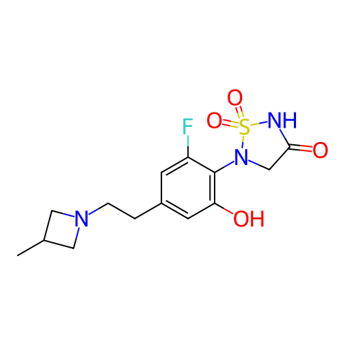 Chemical structure of BindingDB Monomer ID 764806