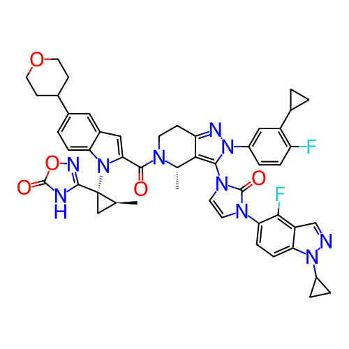 Chemical structure of BindingDB Monomer ID 764860