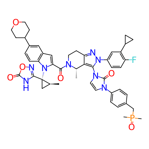 Chemical structure of BindingDB Monomer ID 764862