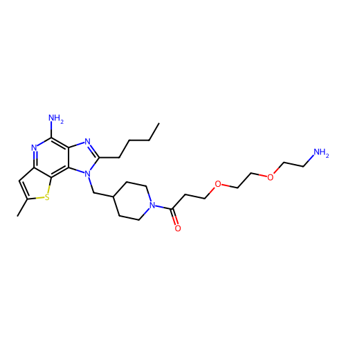 Chemical structure of BindingDB Monomer ID 764874