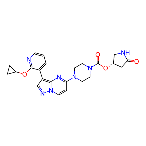 Chemical structure of BindingDB Monomer ID 767465