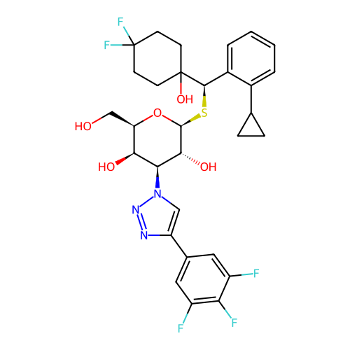 Chemical structure of BindingDB Monomer ID 768129