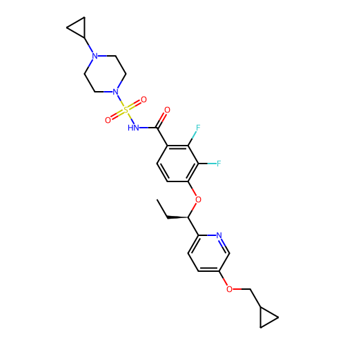 Chemical structure of BindingDB Monomer ID 768293