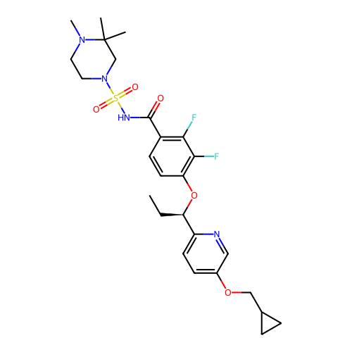 Chemical structure of BindingDB Monomer ID 768297