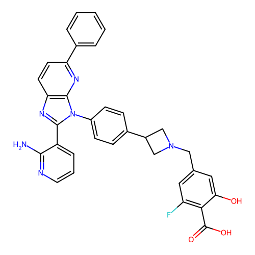Chemical structure of BindingDB Monomer ID 770694