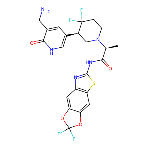 Chemical structure of BindingDB Monomer ID 770764