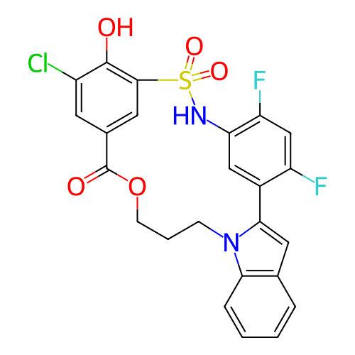 Chemical structure of BindingDB Monomer ID 771792